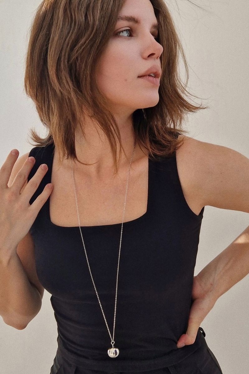 Травелог — купить длинную цепочку с подвеской