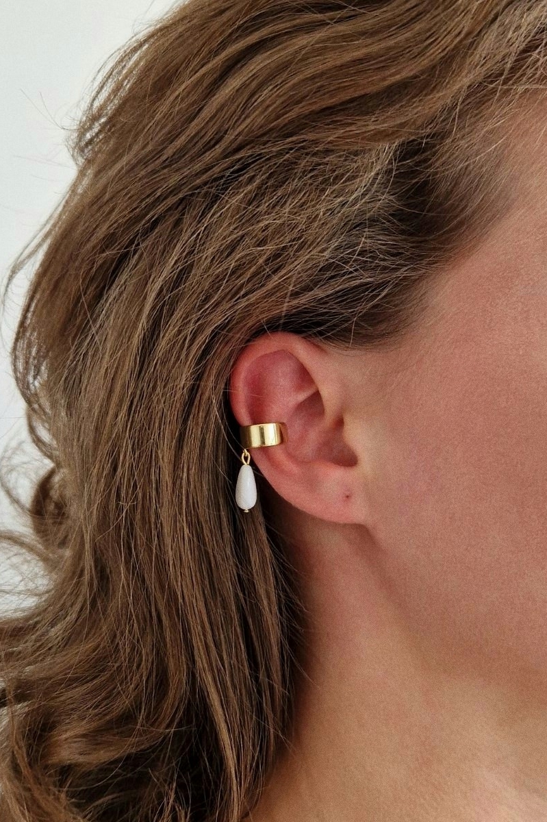 кафф с перламутром