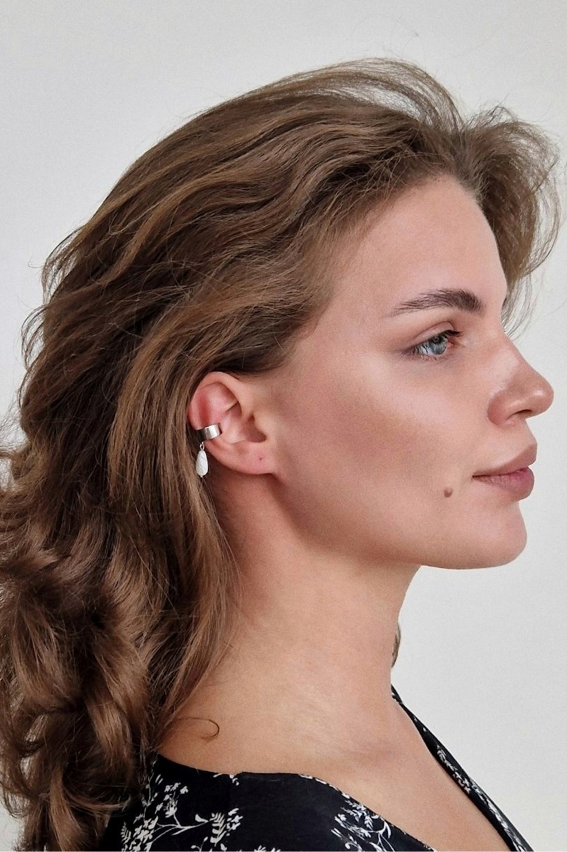 кафф с перламутром