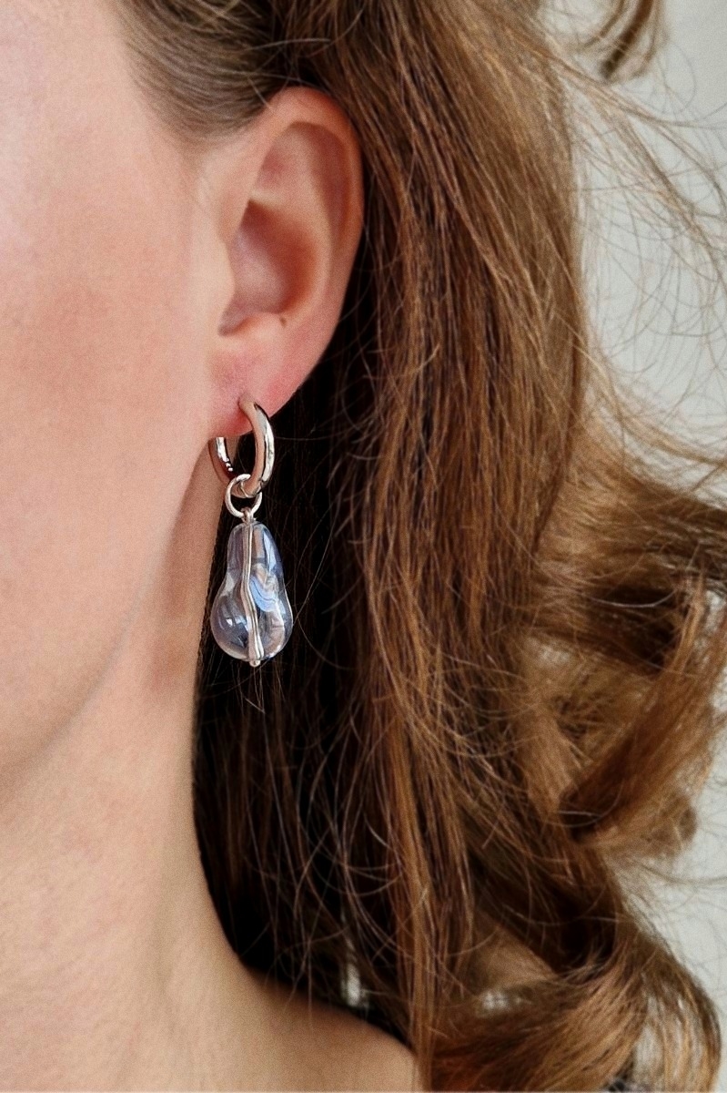 купить серьги со стеклом