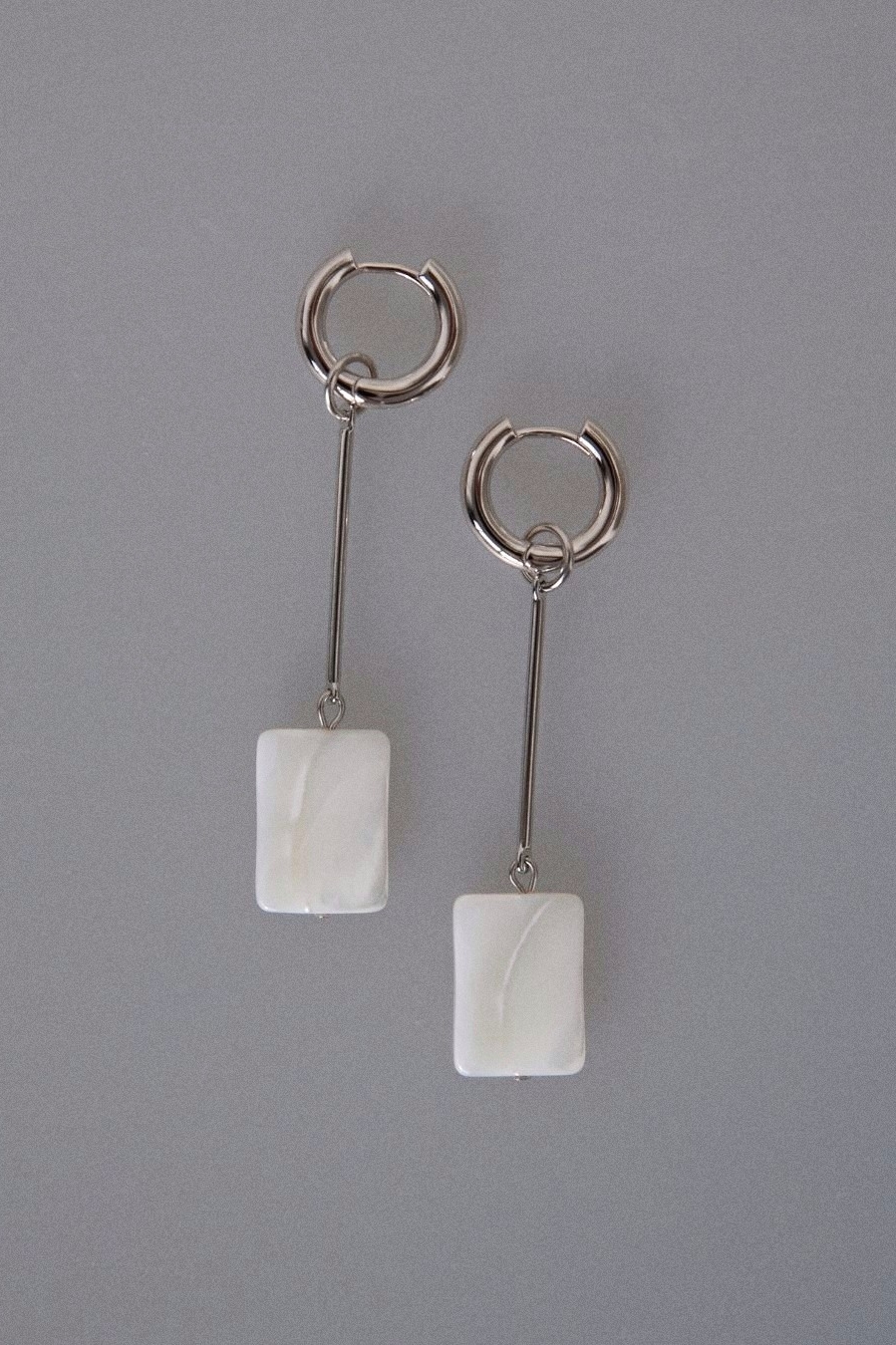 серьги с перламутром