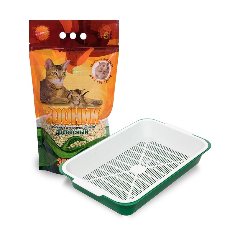 Наполнитель и лоток