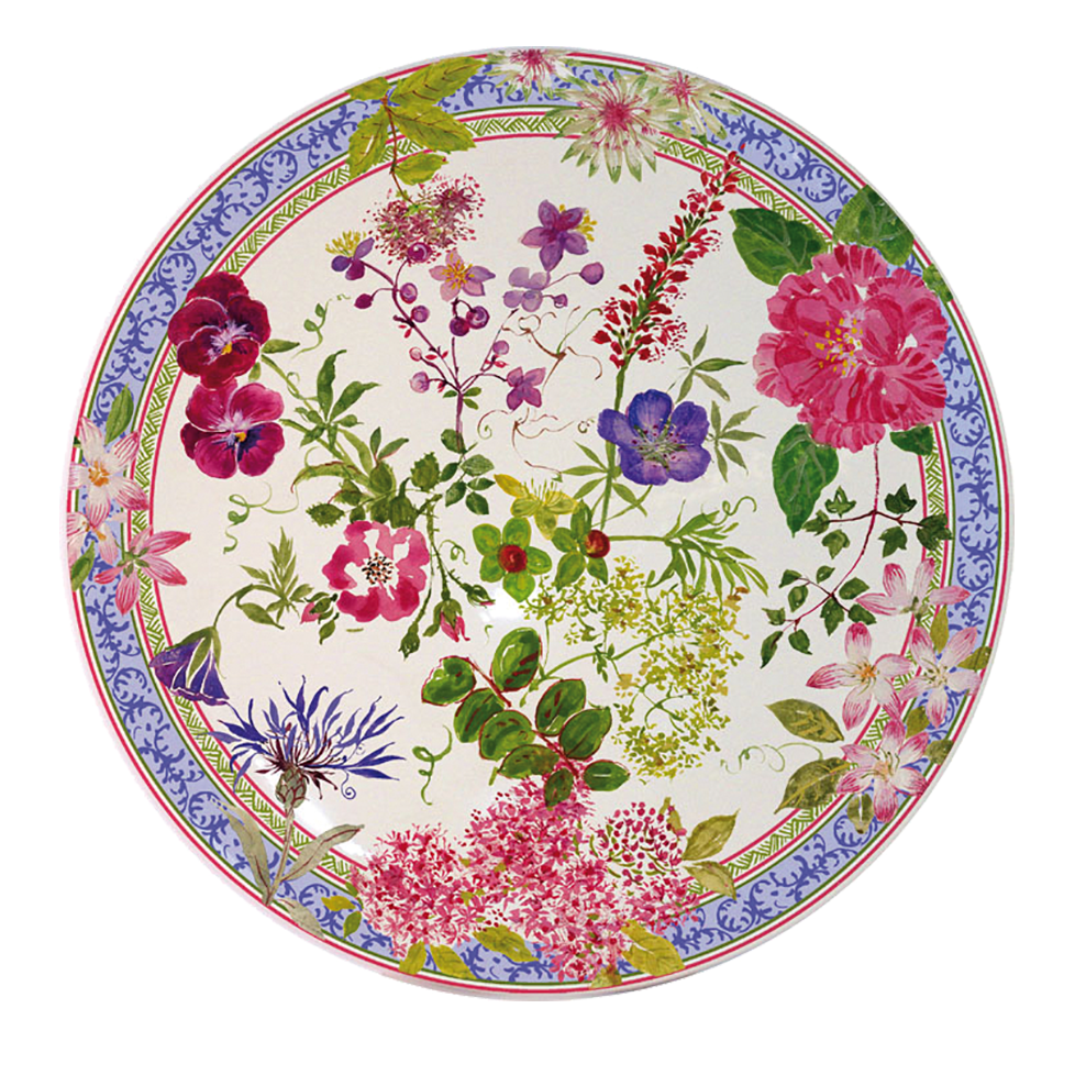 GIEN Cake Plate Millefleurs
