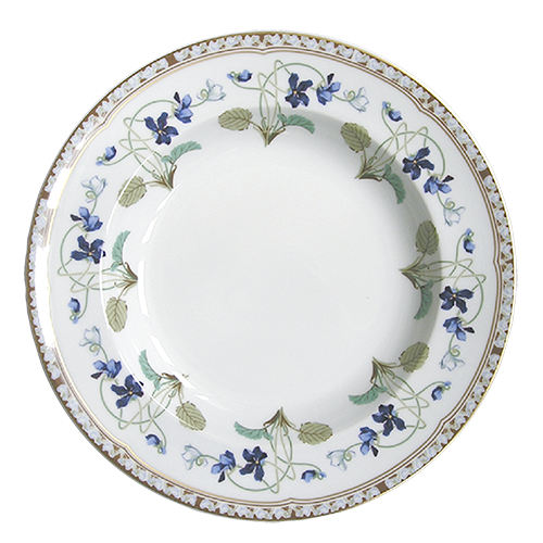 HAVIILAND Round Deep Platte Empress Eugenie