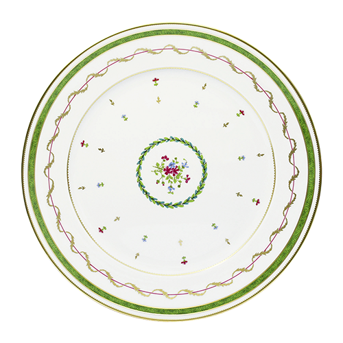 HAVILAND Flat Dish Vieux Paris Vert