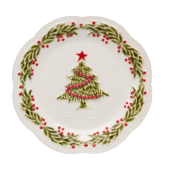 BORDALLO PINHEIRO Snack Plate New Year