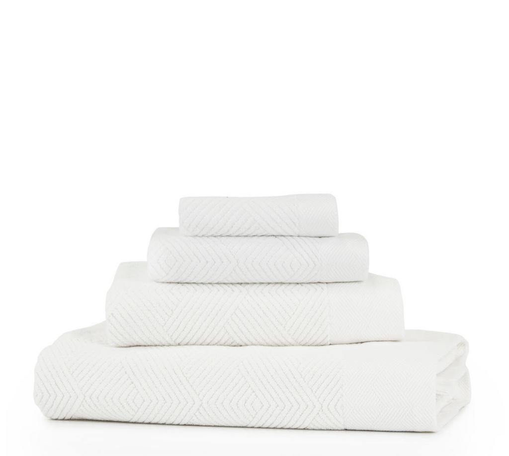 FRETTE Towel Diamonds White
