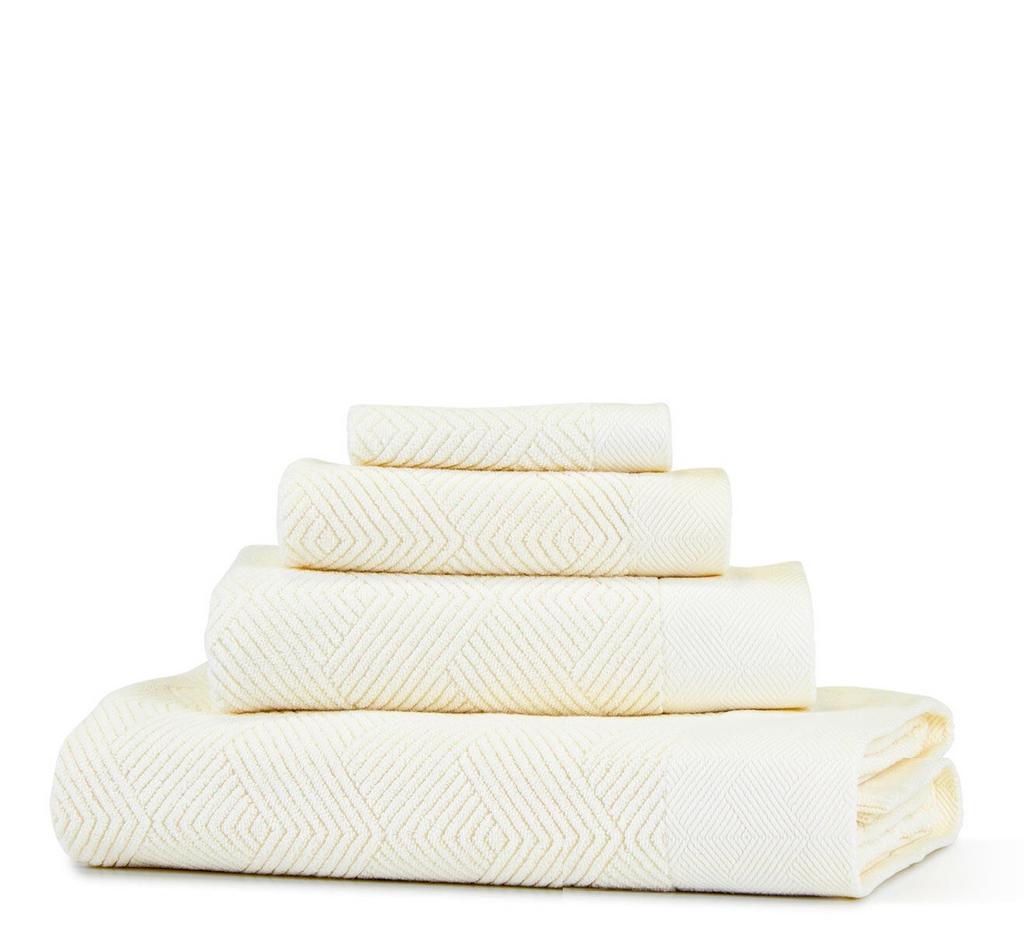 FRETTE Towel Diamonds Ivory