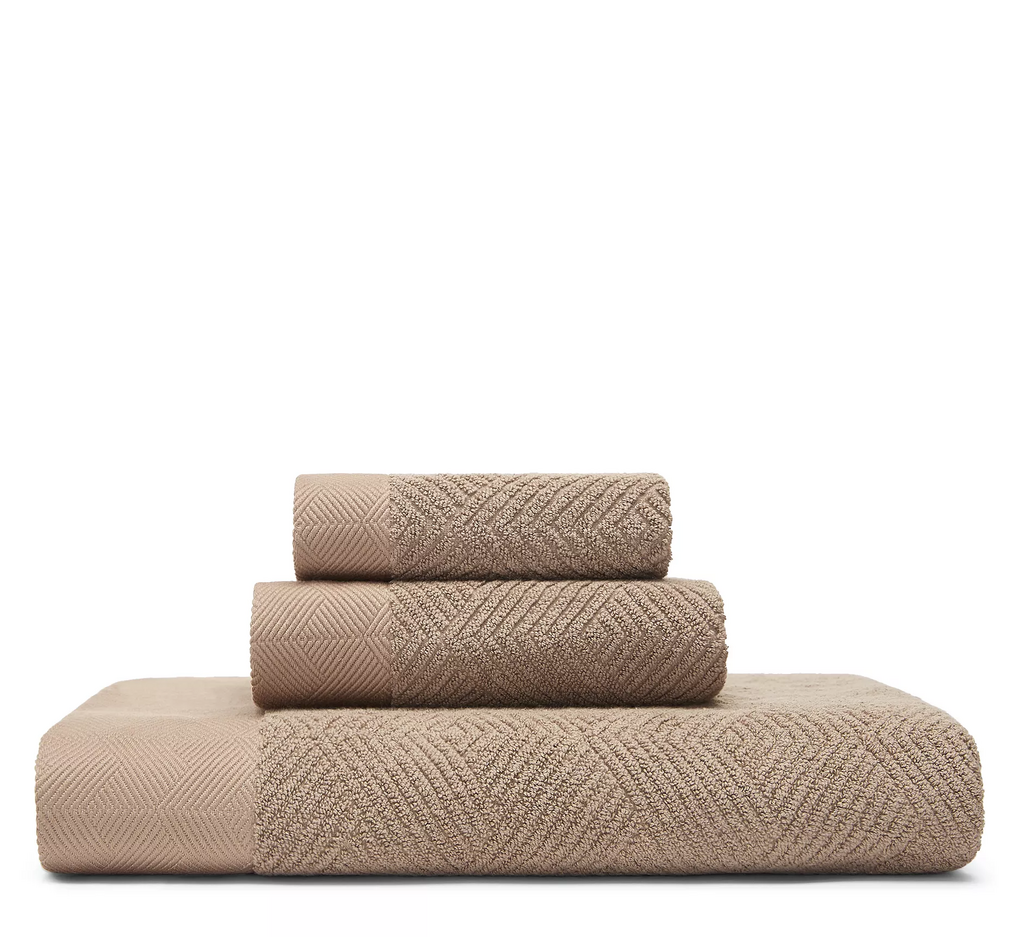 FRETTE Towel Diamonds Argil