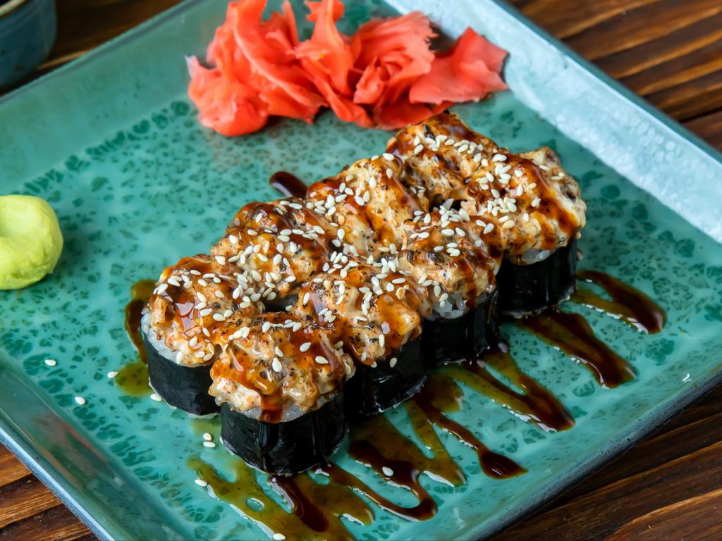 Запеченный с угрём