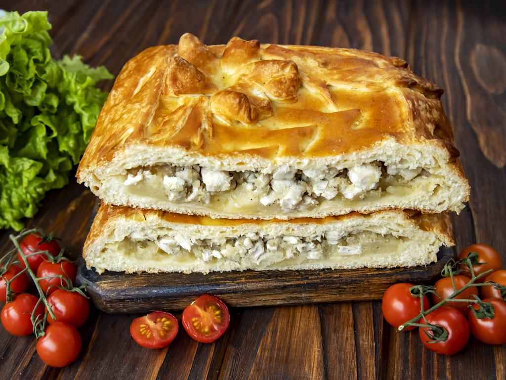 Пирог курица с картофелем