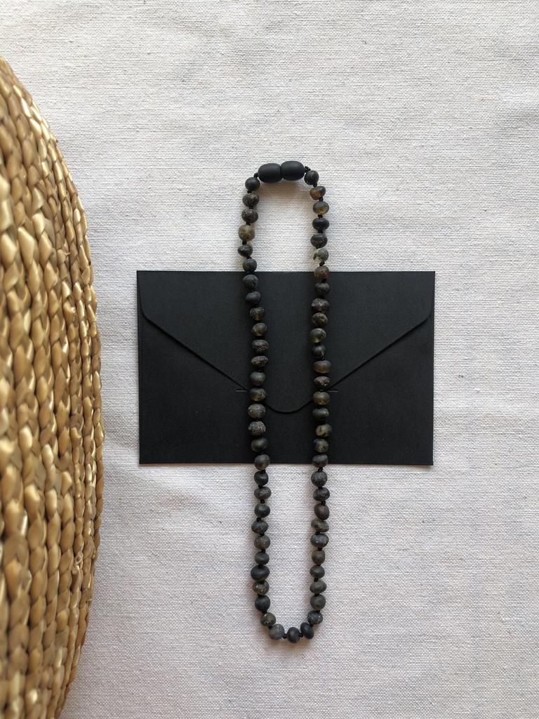 Янтарные бусы «Хвойный лес» 0-3 лет