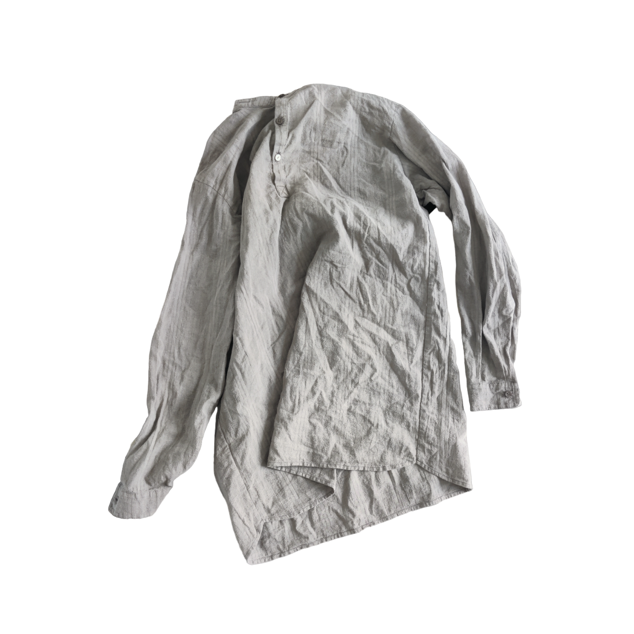 Gray oldman's shirt