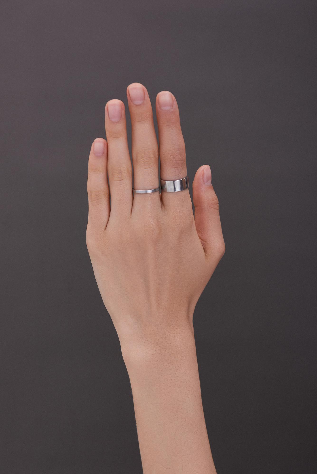 Кольцо Base глянцевое. 8 мм.