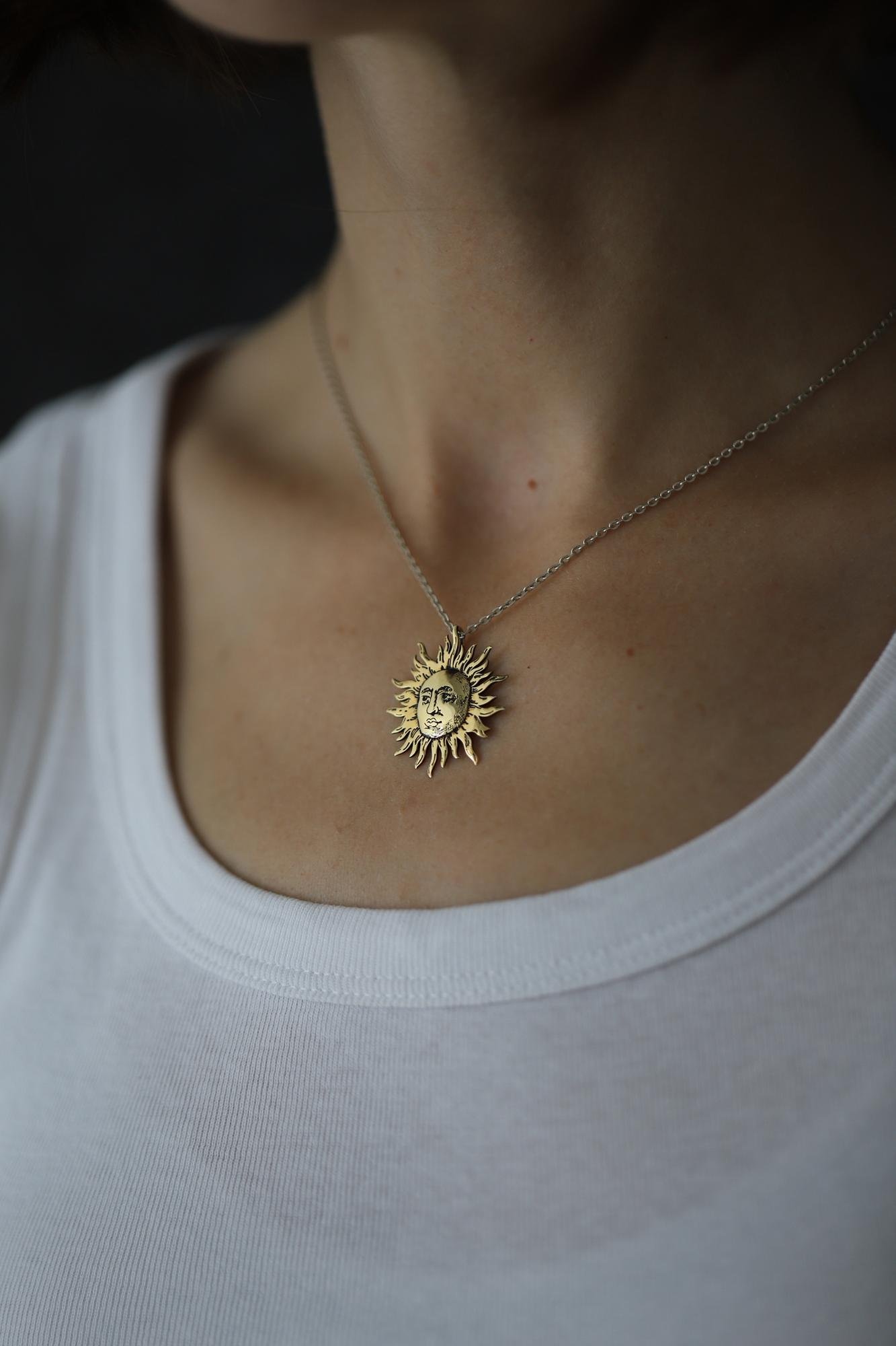 Подвеска "Сияй" (желтое золото)