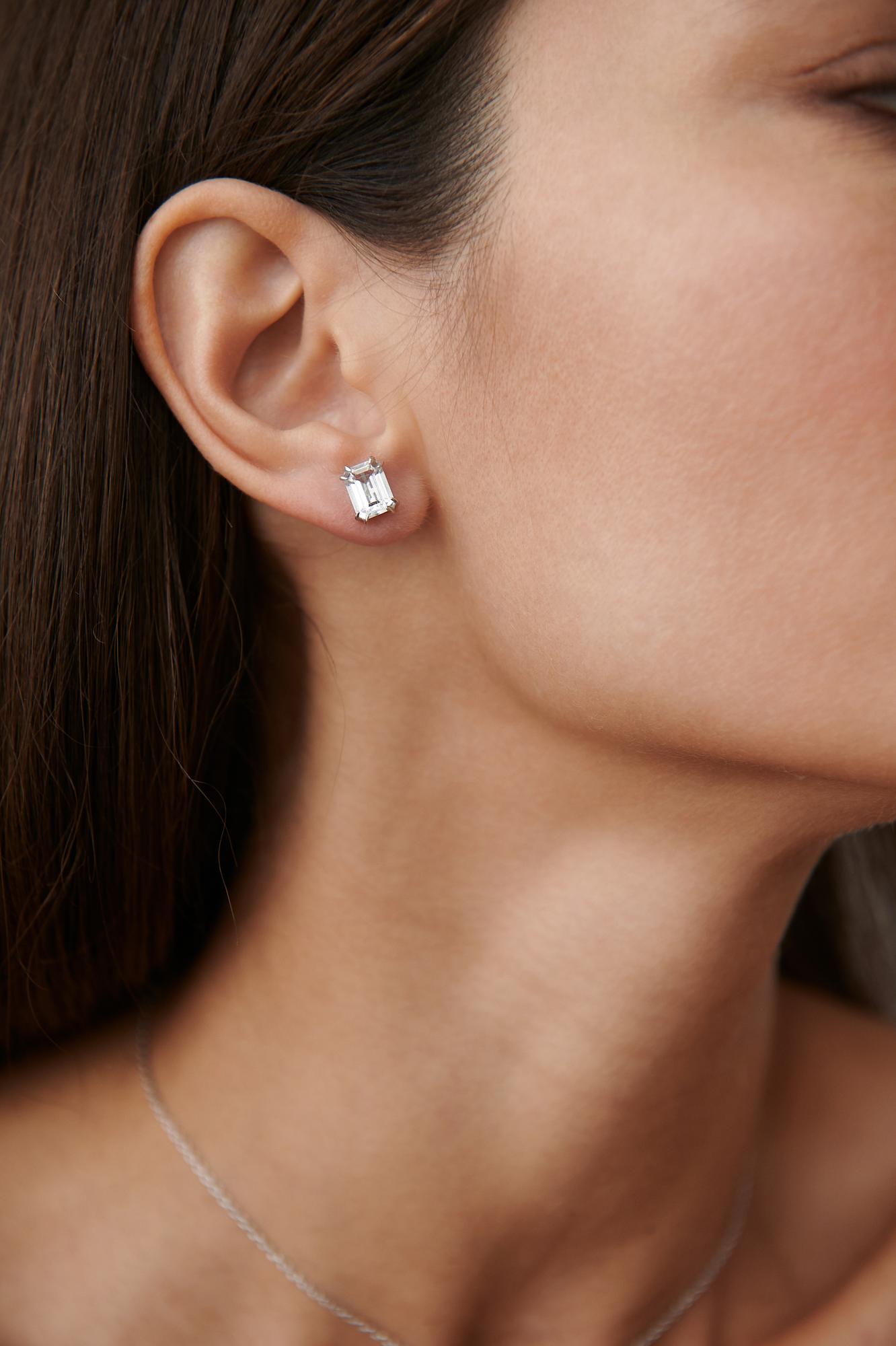 Серьги Crystal Classic с горным хрусталем