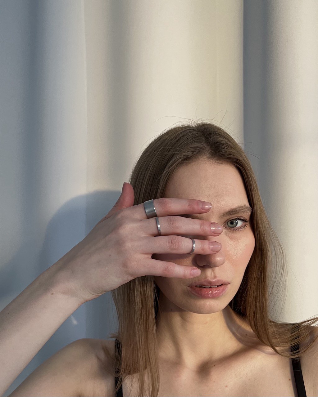 Кольцо Base матовое, 10 мм.