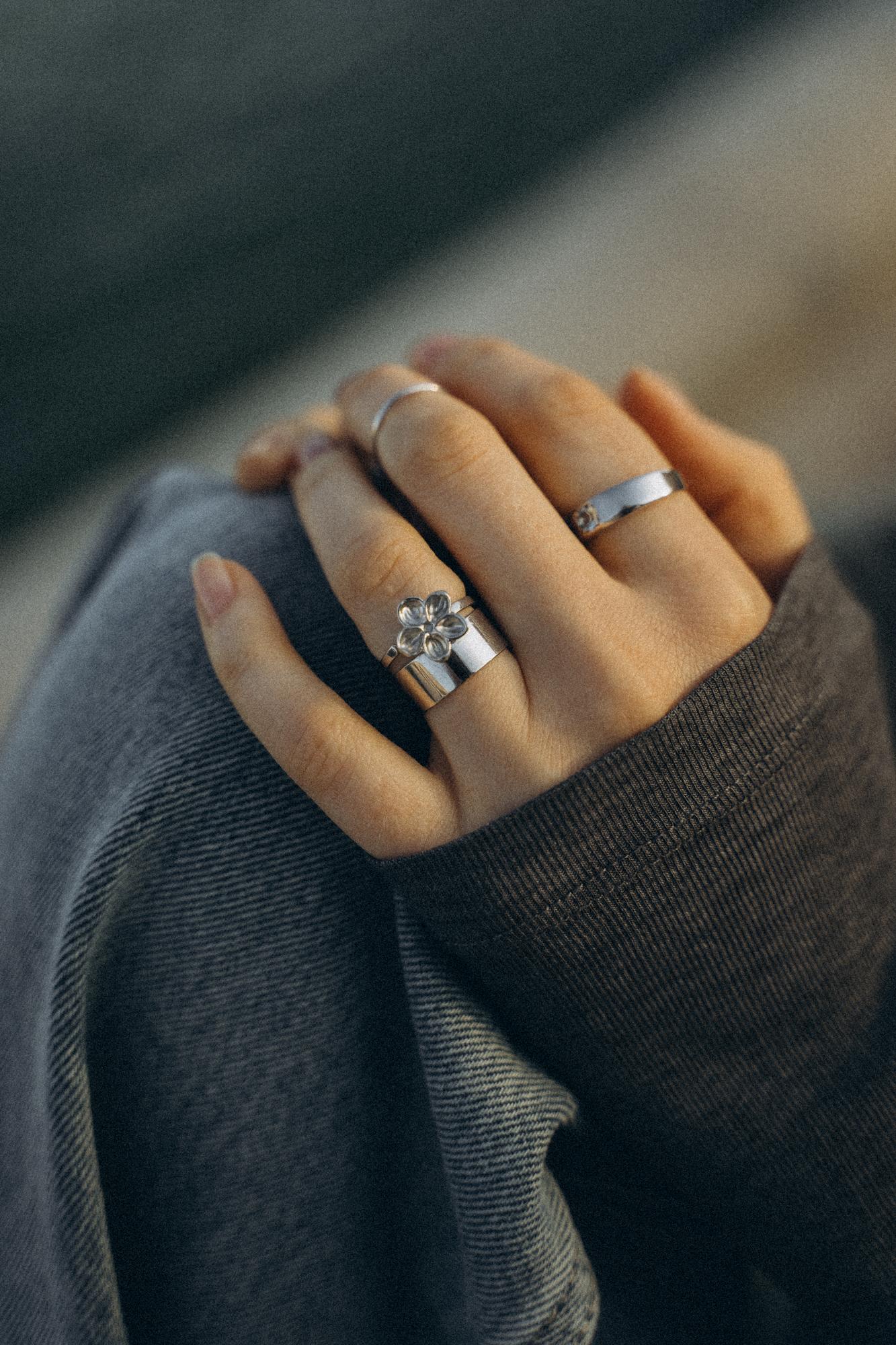 Кольцо Lilac 5, разъемное