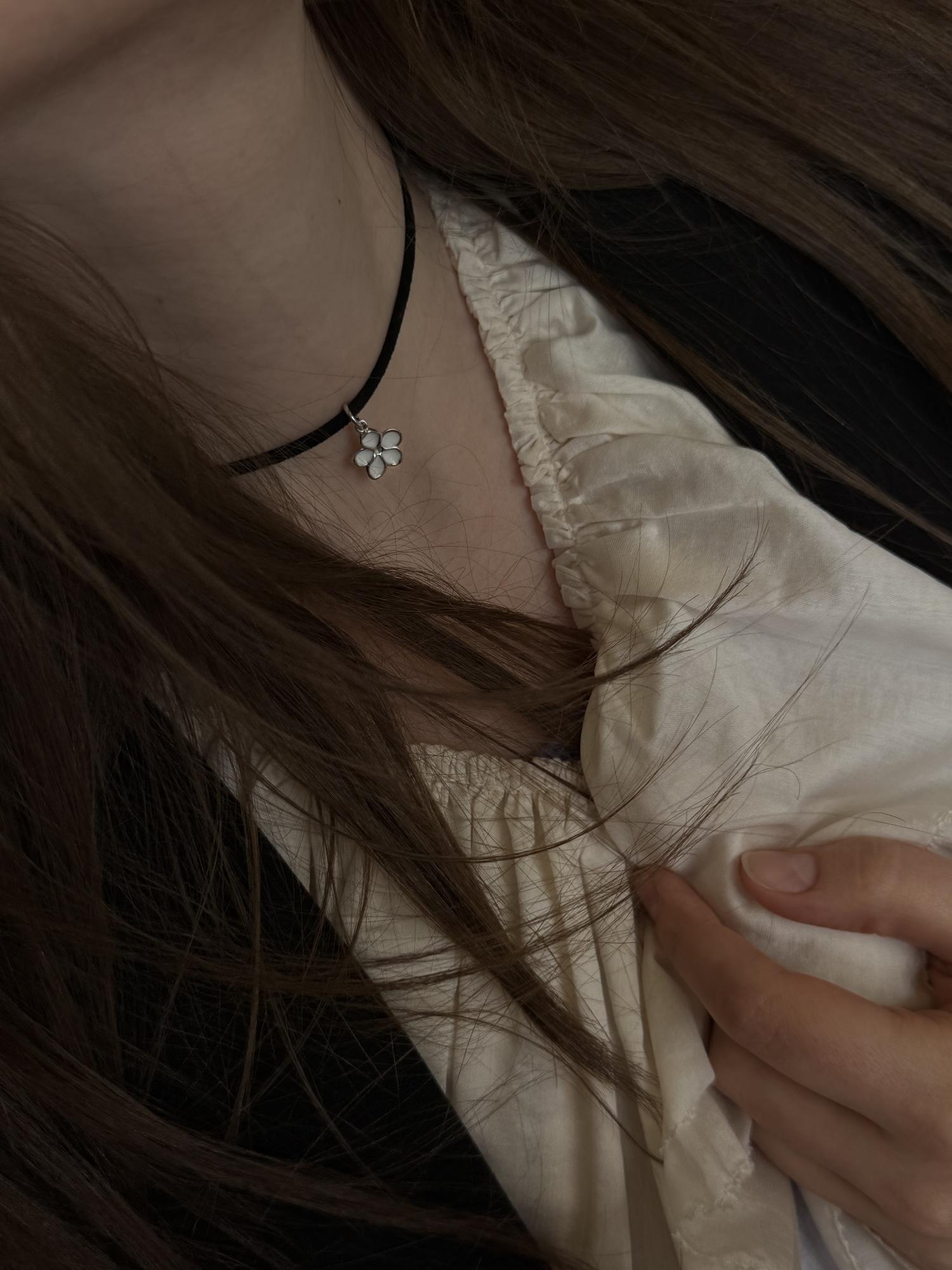 Подвеска Lila 5, белая эмаль