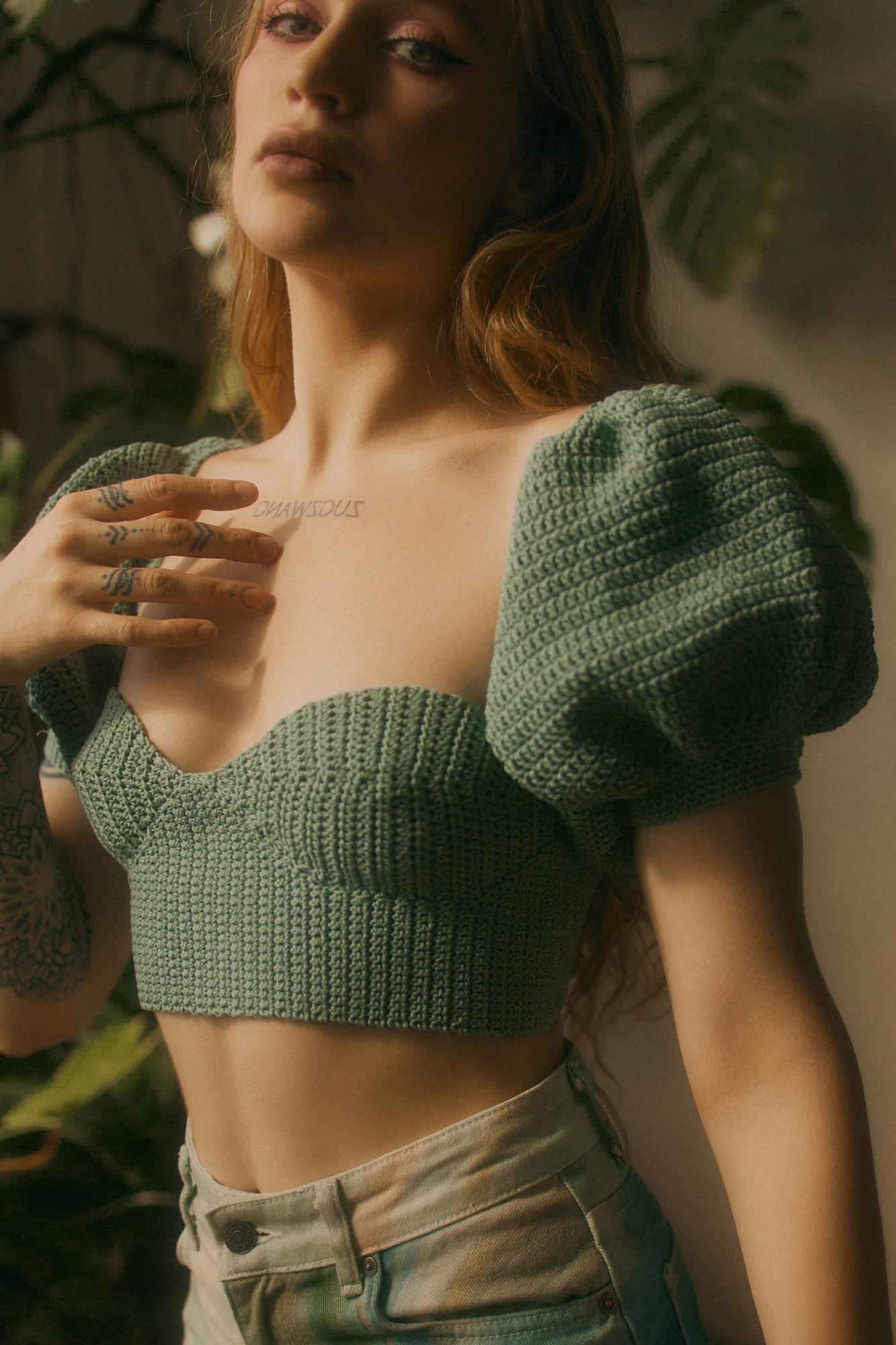 Корсетный топ Муза