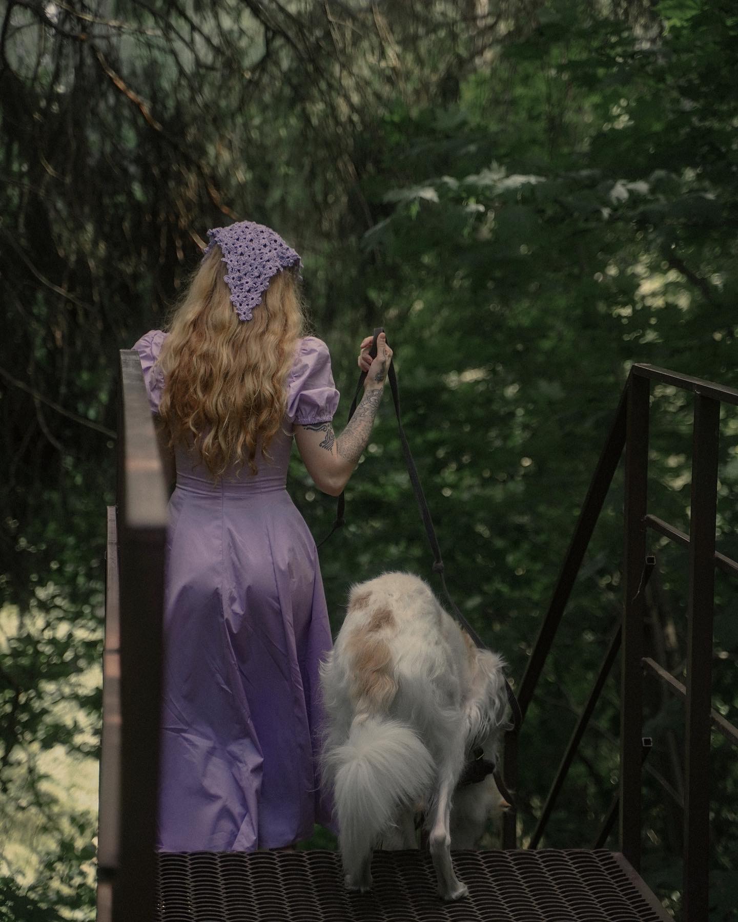 Косынка Цветочная