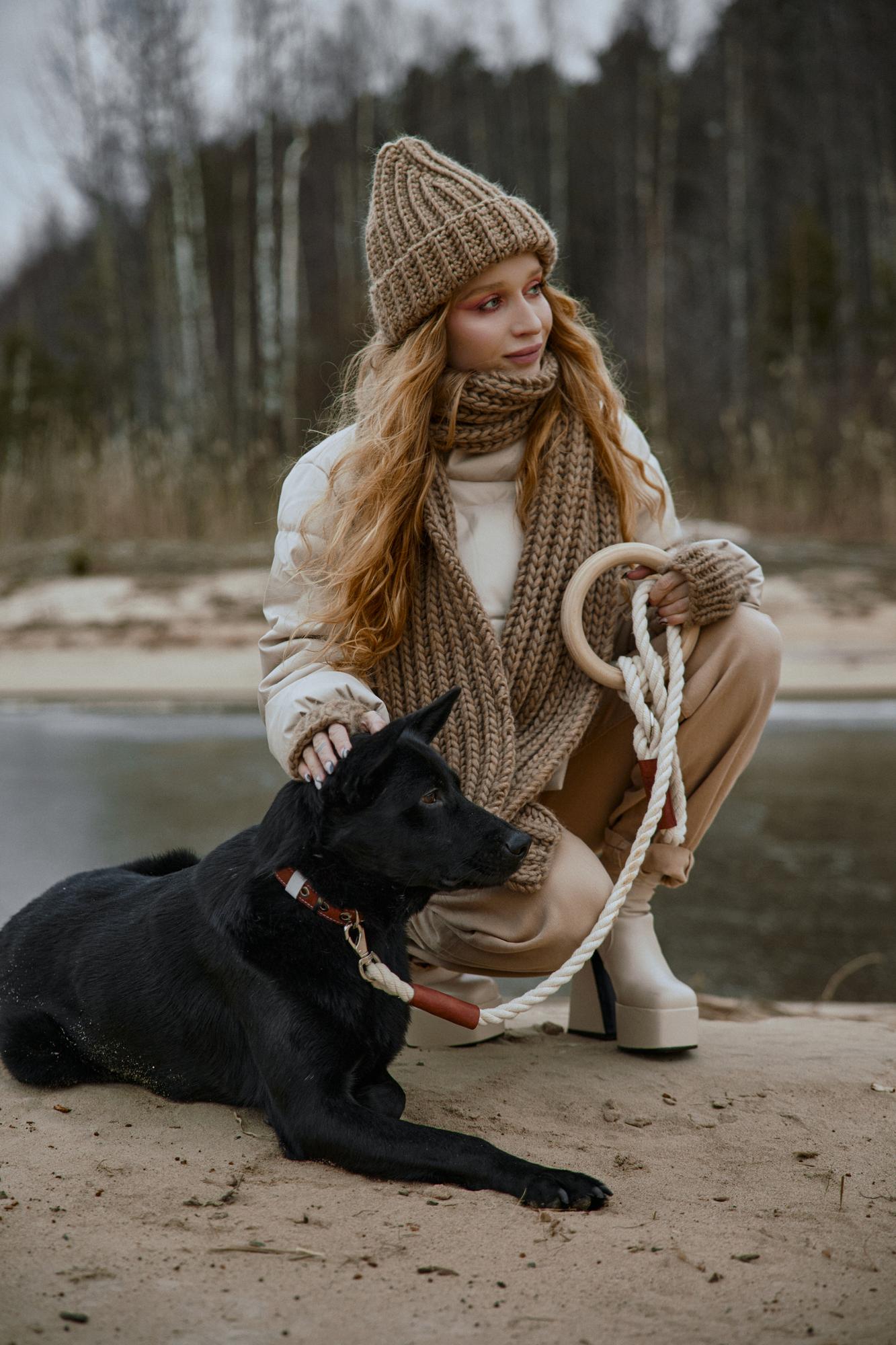 Мерино Натура шапка и шарф