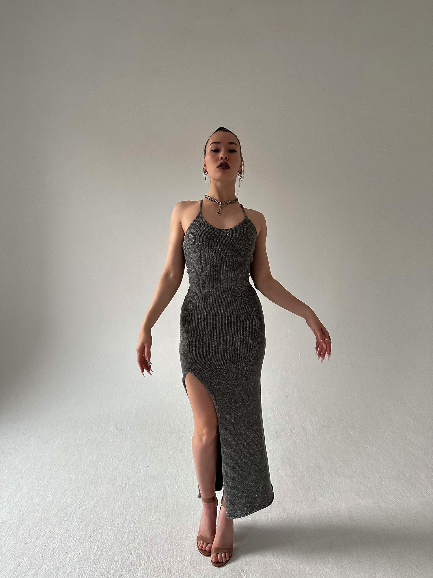 Мерцающее макси графит S-M