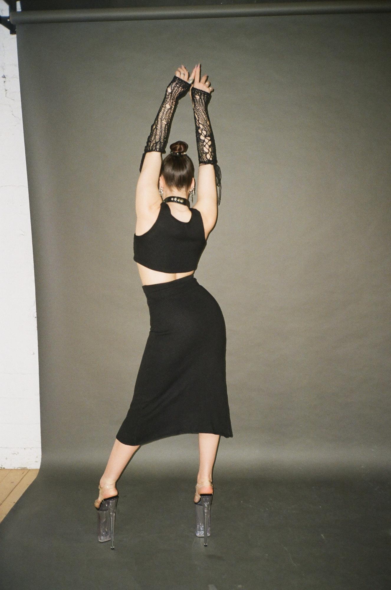 Комплект топ и юбка