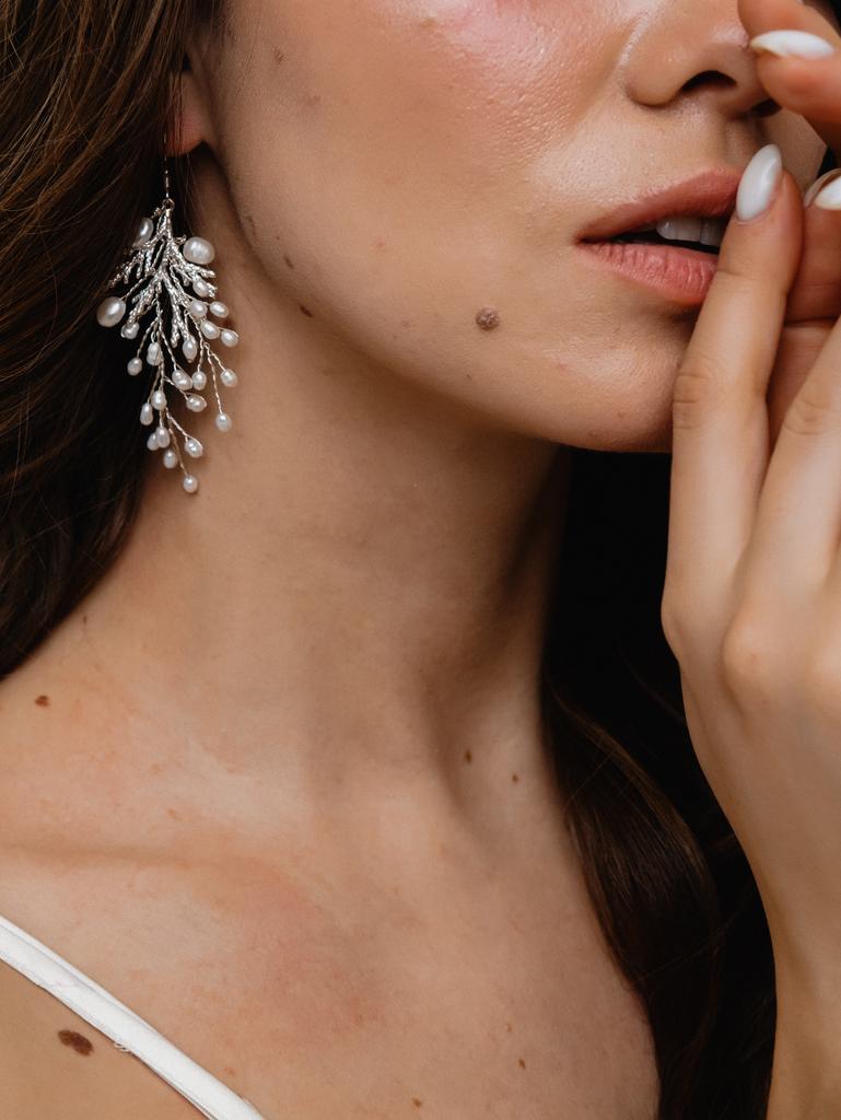 Серьги для невесты