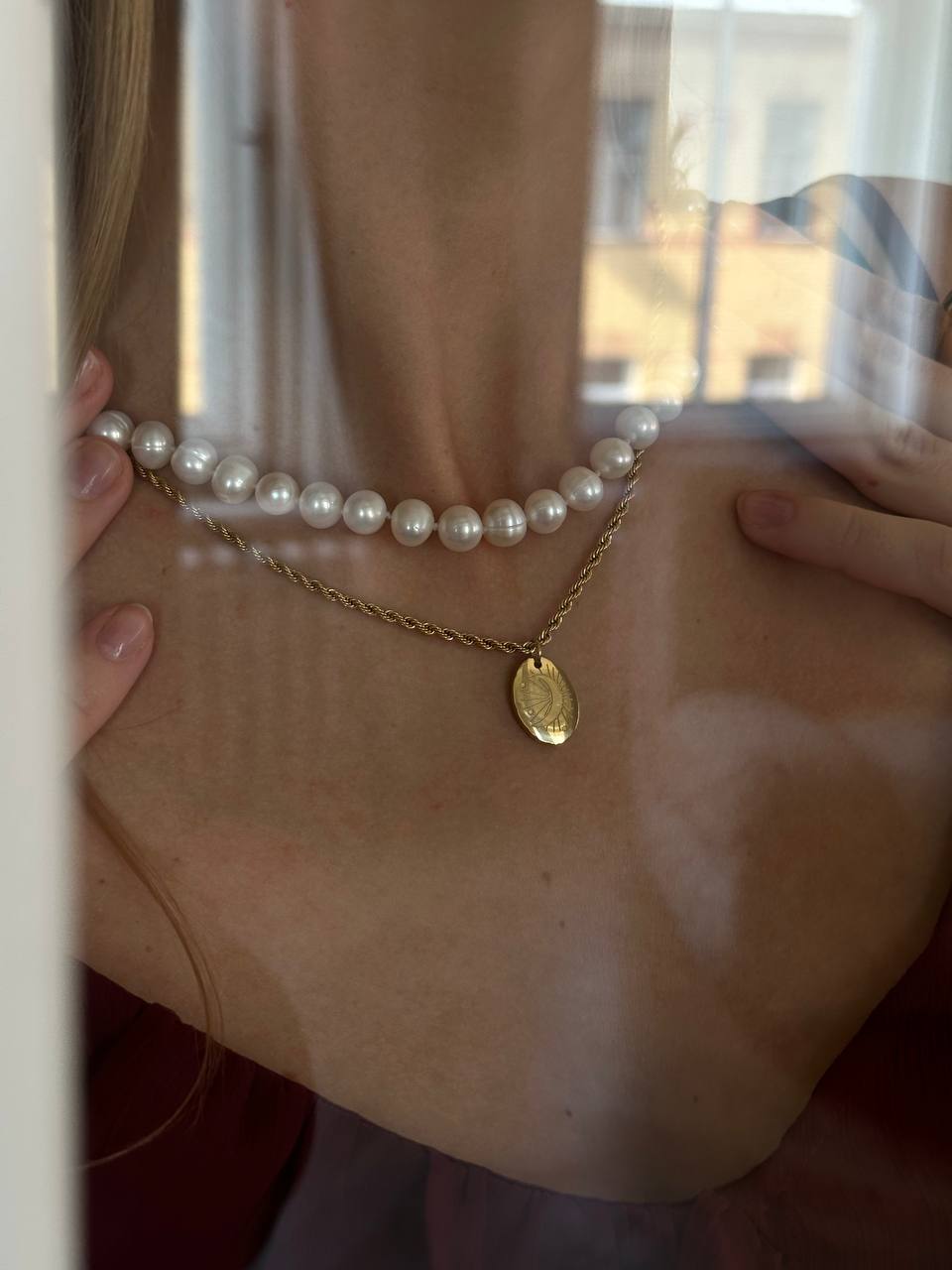 Жемчужные бусы "Шарлотта"