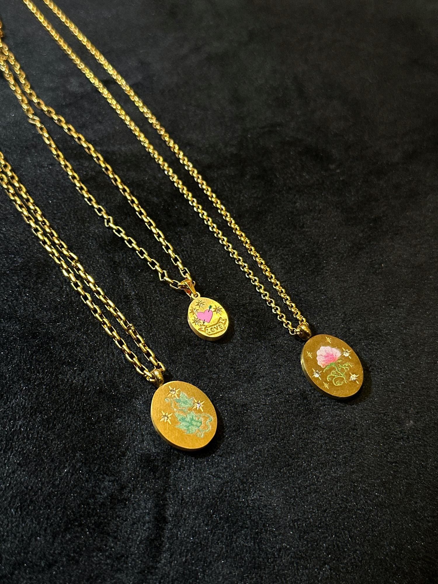 Цепь «tattoo» с кулоном