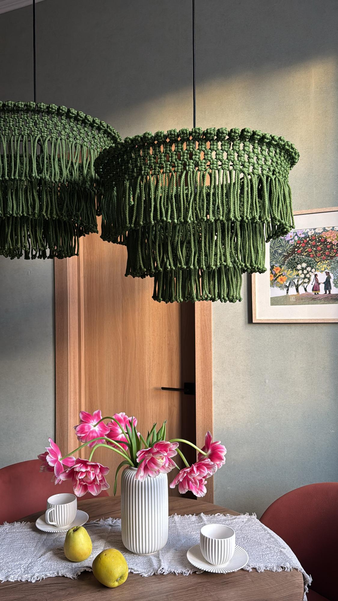 Абажур Макраме S