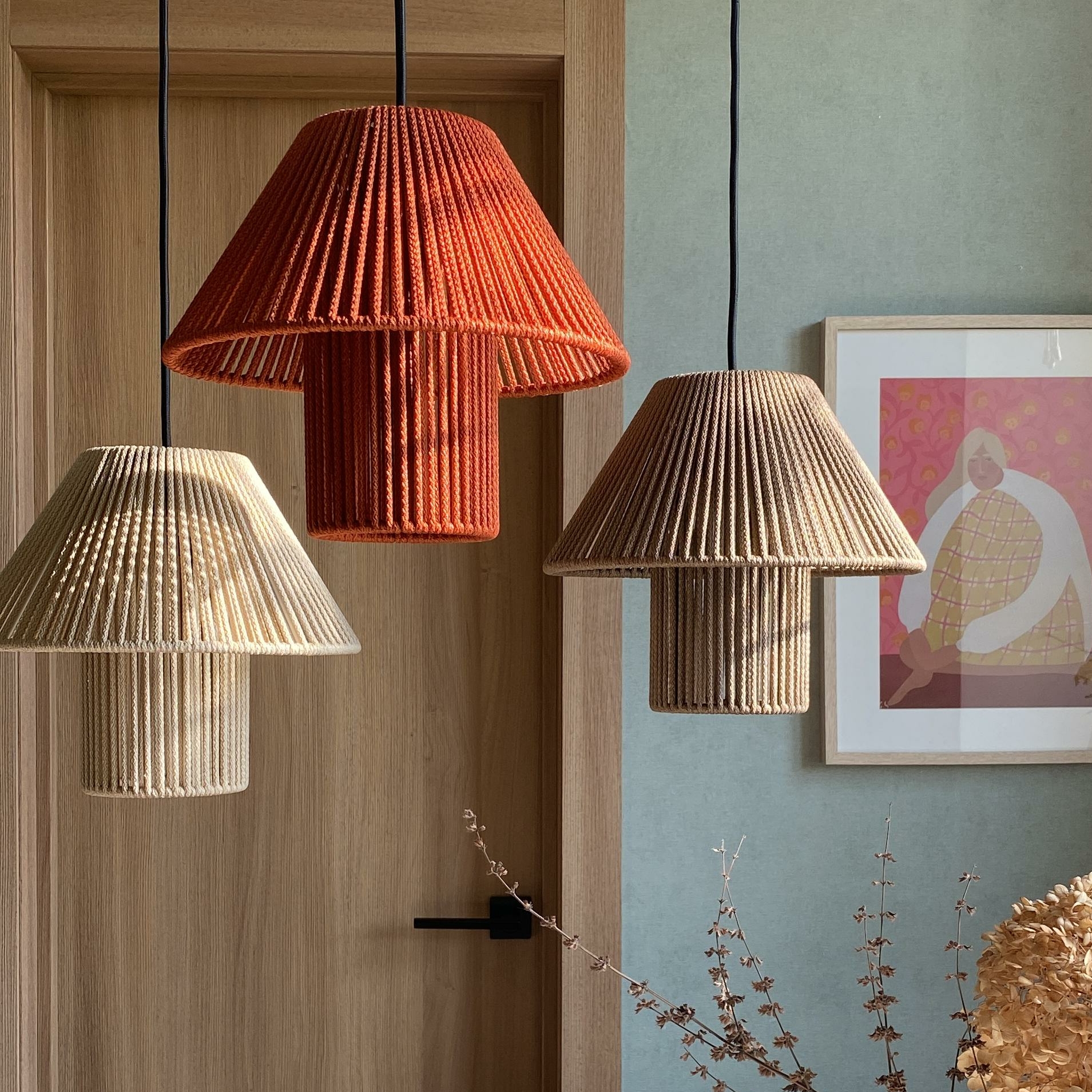 Абажур Mushrooms мини