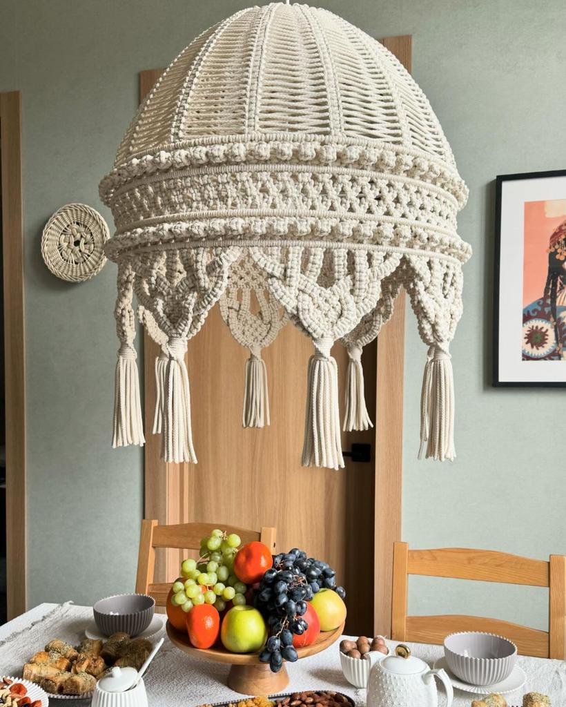 Абажур Макраме «Самарканд»