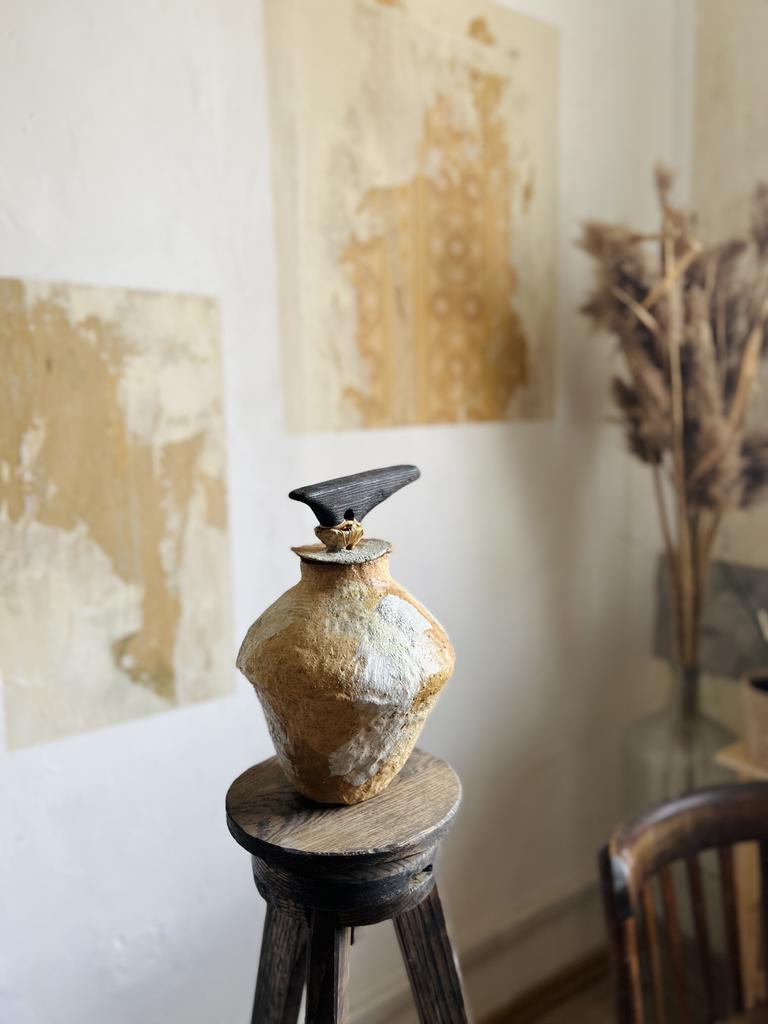 Горшочек с крышкой