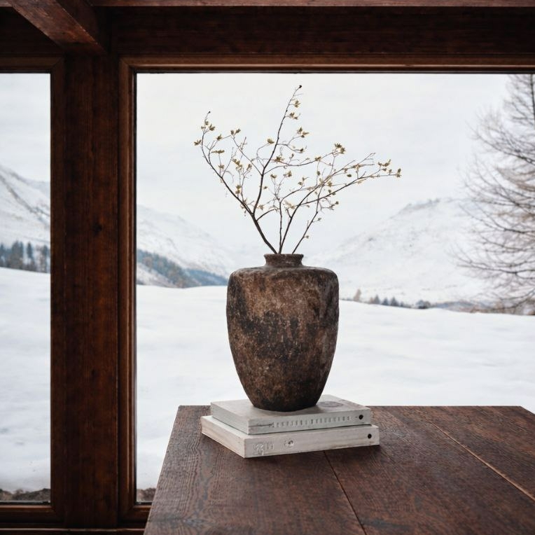 Интерьерная ваза «Время не спешит»