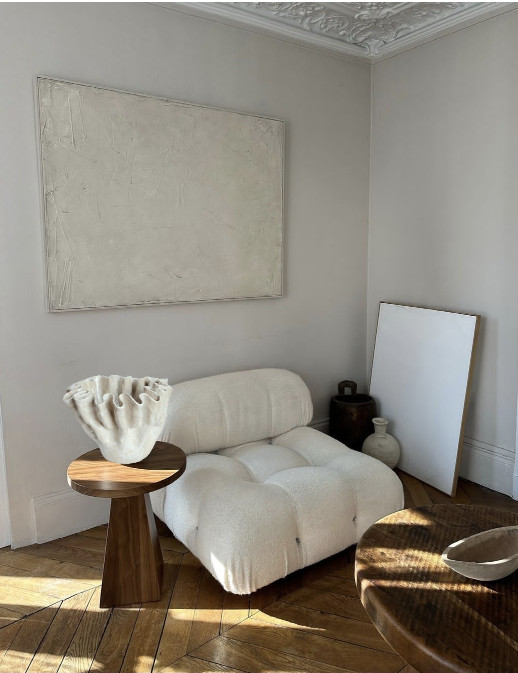 Интерьерная ваза с изгибами "Pearl"