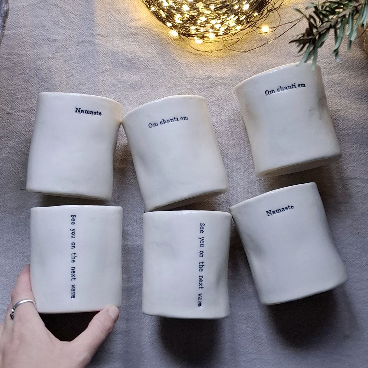 Стакан мятый с нюансом 250 мл