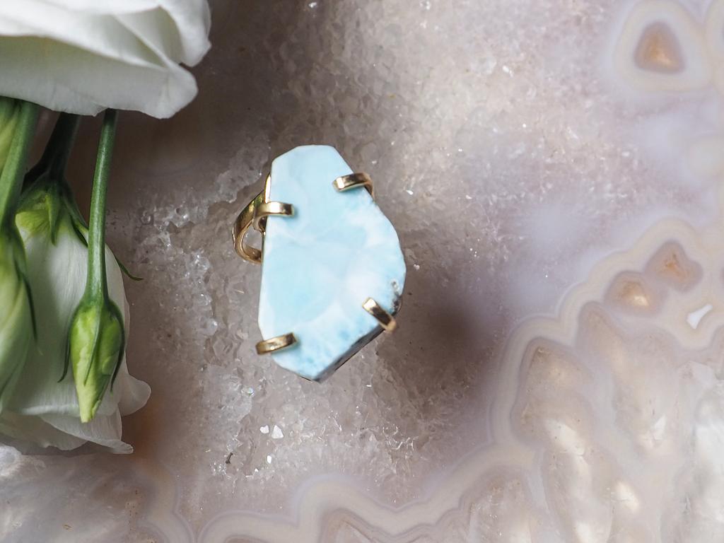 Кольцо с ларимаром