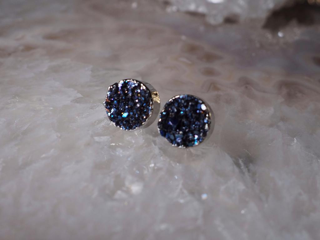 Пусеты с кварцем