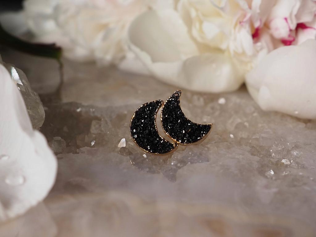 Серьги с друзой агата