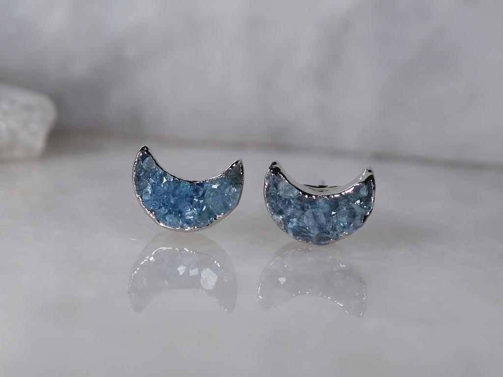 Пусеты с целестином