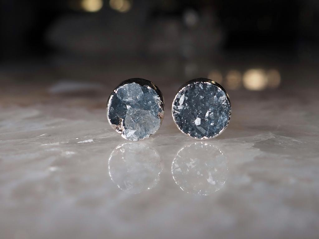 Пусеты с целестином