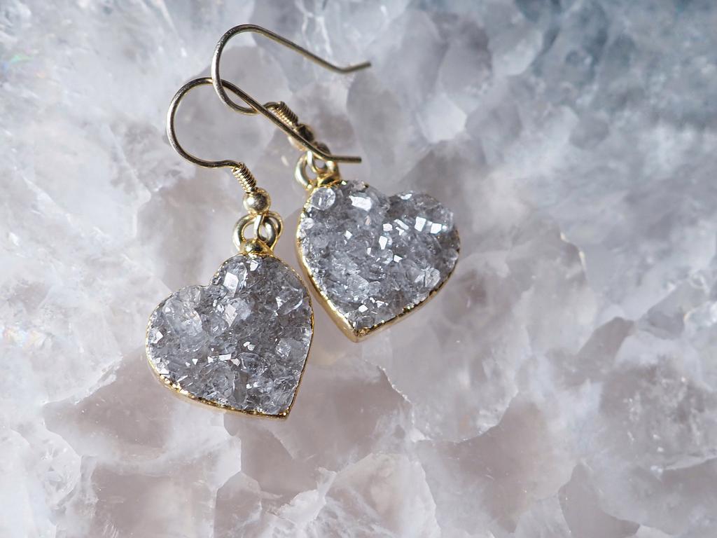 Серьги с друзой