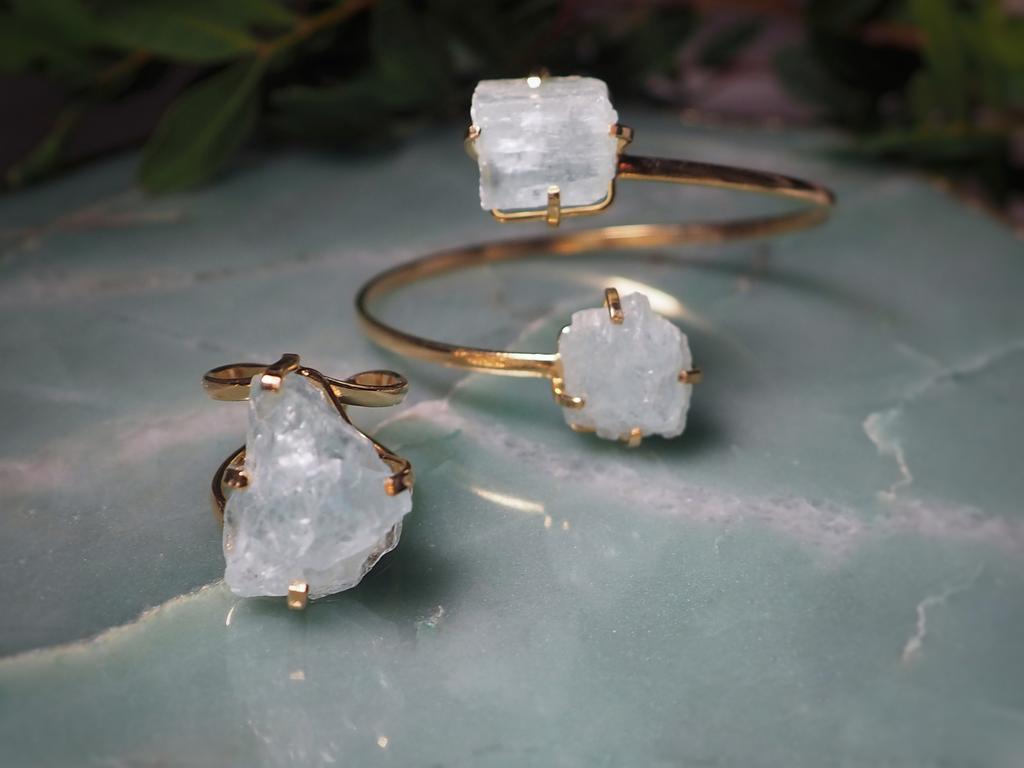 Украшения с аквамарином