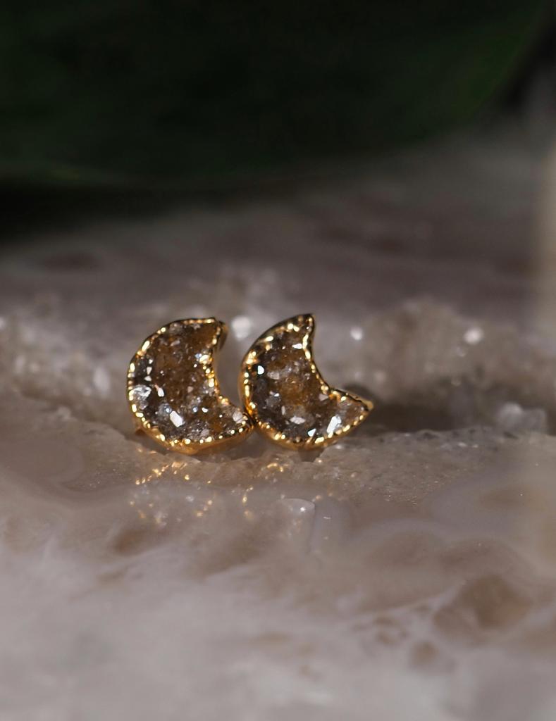 Серьги с цитрином