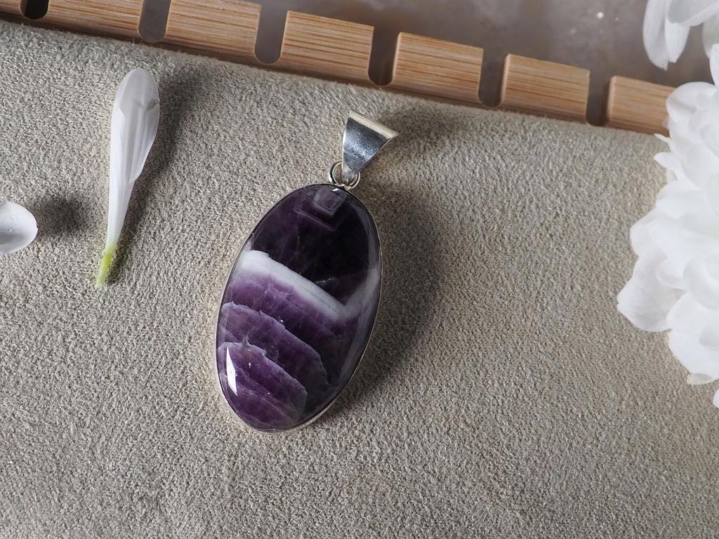 Подвеска с аметистом