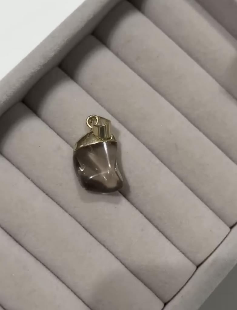 Подвеска с раухтопазом