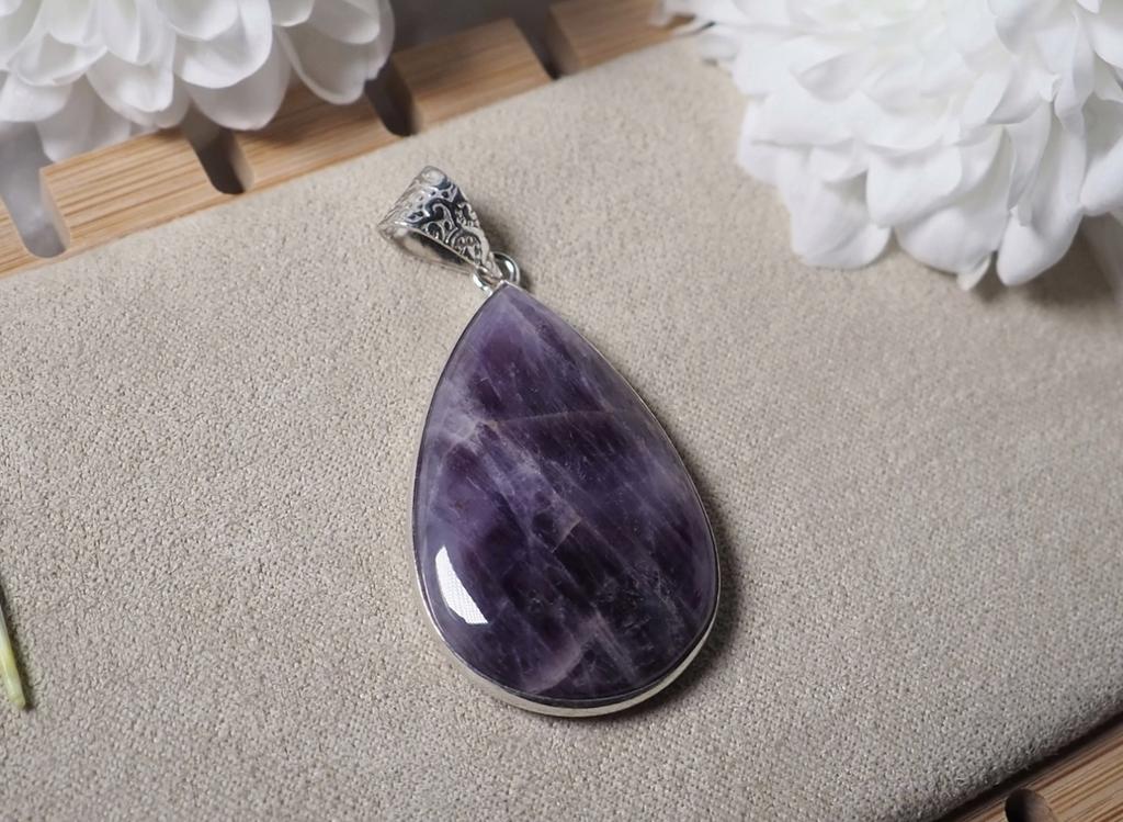 Подвеска с аметистом