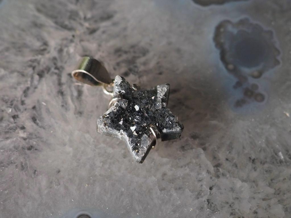 Кулон с аметистом